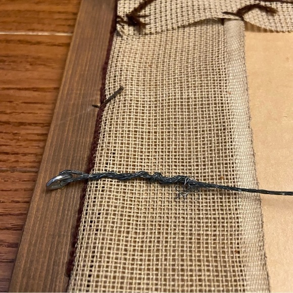 Vintage framed embroidered‎ wall art  work - Picture 8 of 15